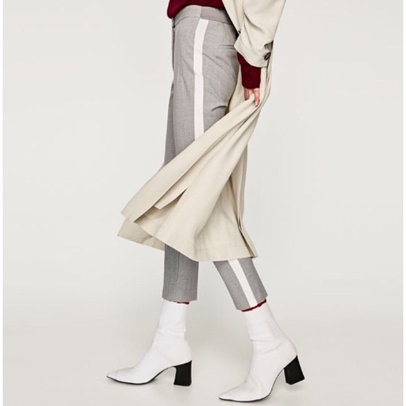 Straight grey pants - Picture 3 of 4